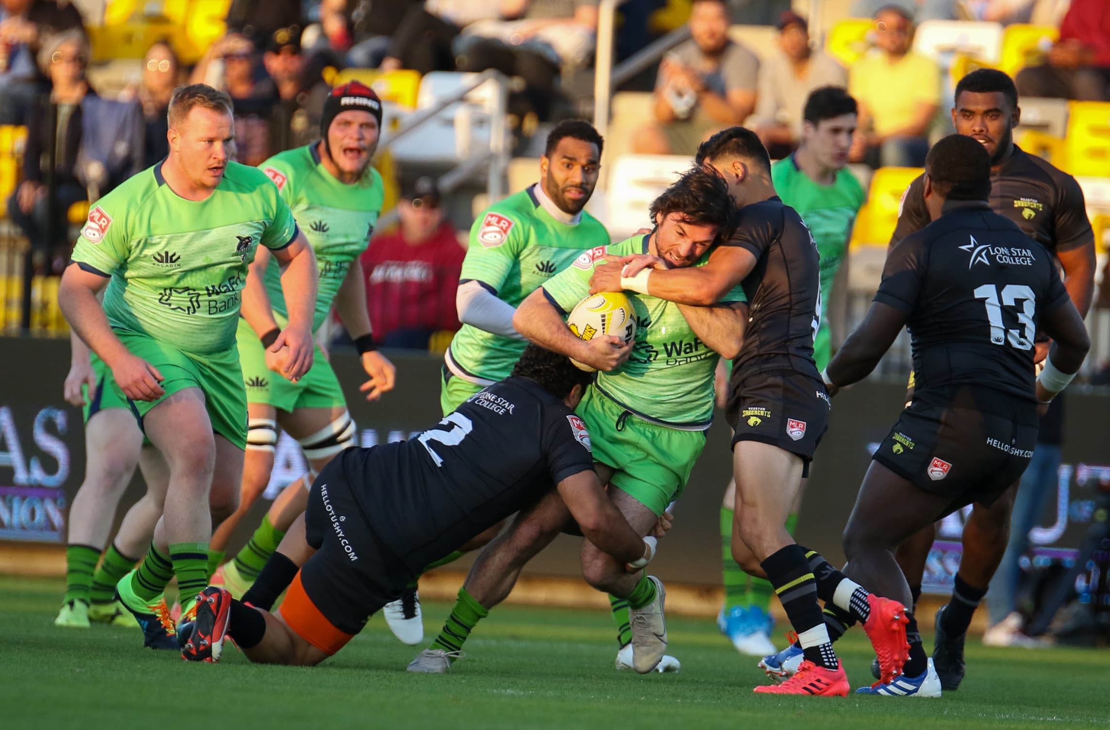 Seawolves Fall Short in Houston Week One, Earn Bonus Point in Road Opener