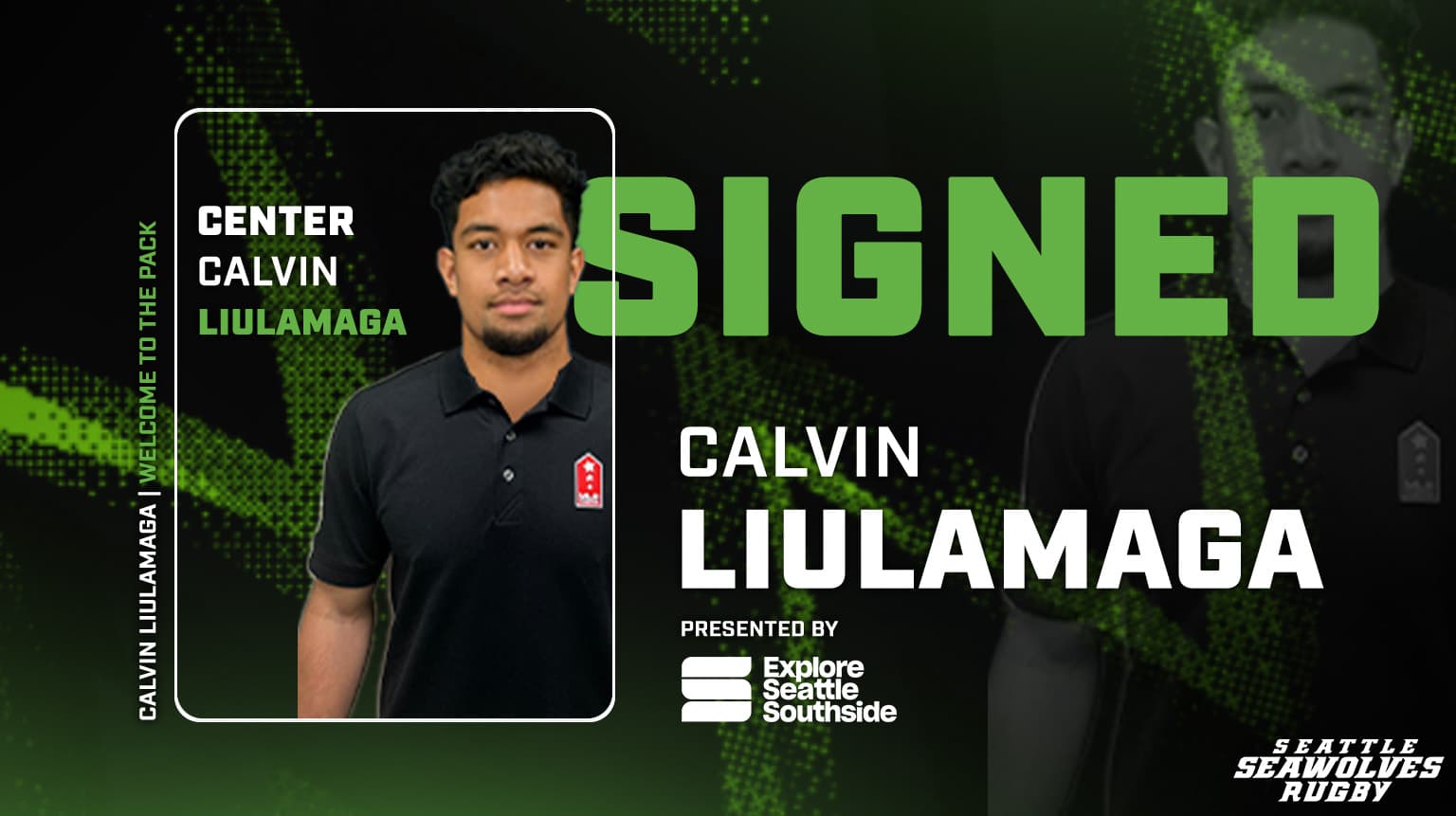 Seattle Seawolves Welcome First-Round Draft Pick Calvin Liulamaga