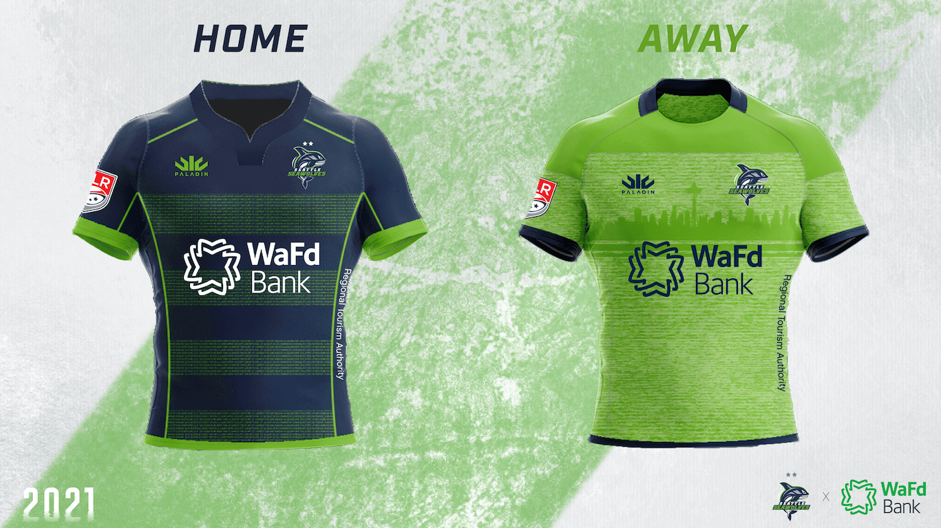 WaFd Bank Secures 2021 Seattle Seawolves Jersey Sponsorship