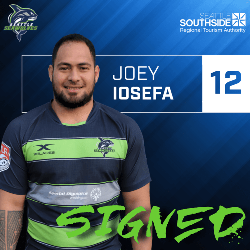 Former NFL Running Back Iosefa Continues Rugby Path with Seawolves