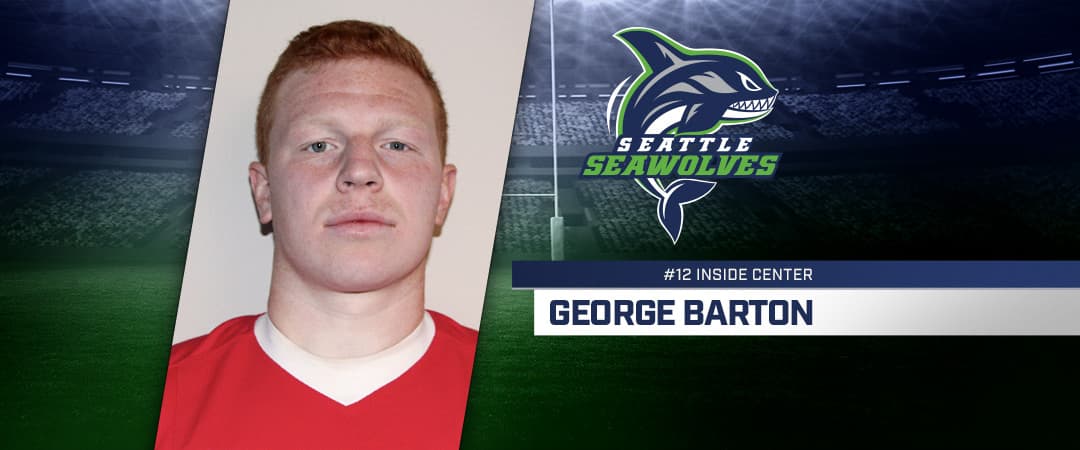 Former Canadian U20 Captain George Barton Signs with Seattle Seawolves
