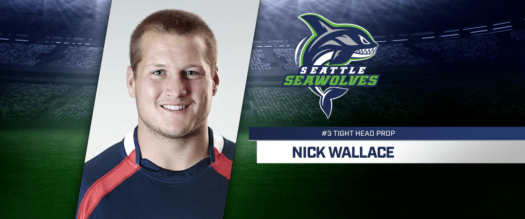 Bellingham Native and Former USA Eagles Prop Nick Wallace Signs with the Seawolves
