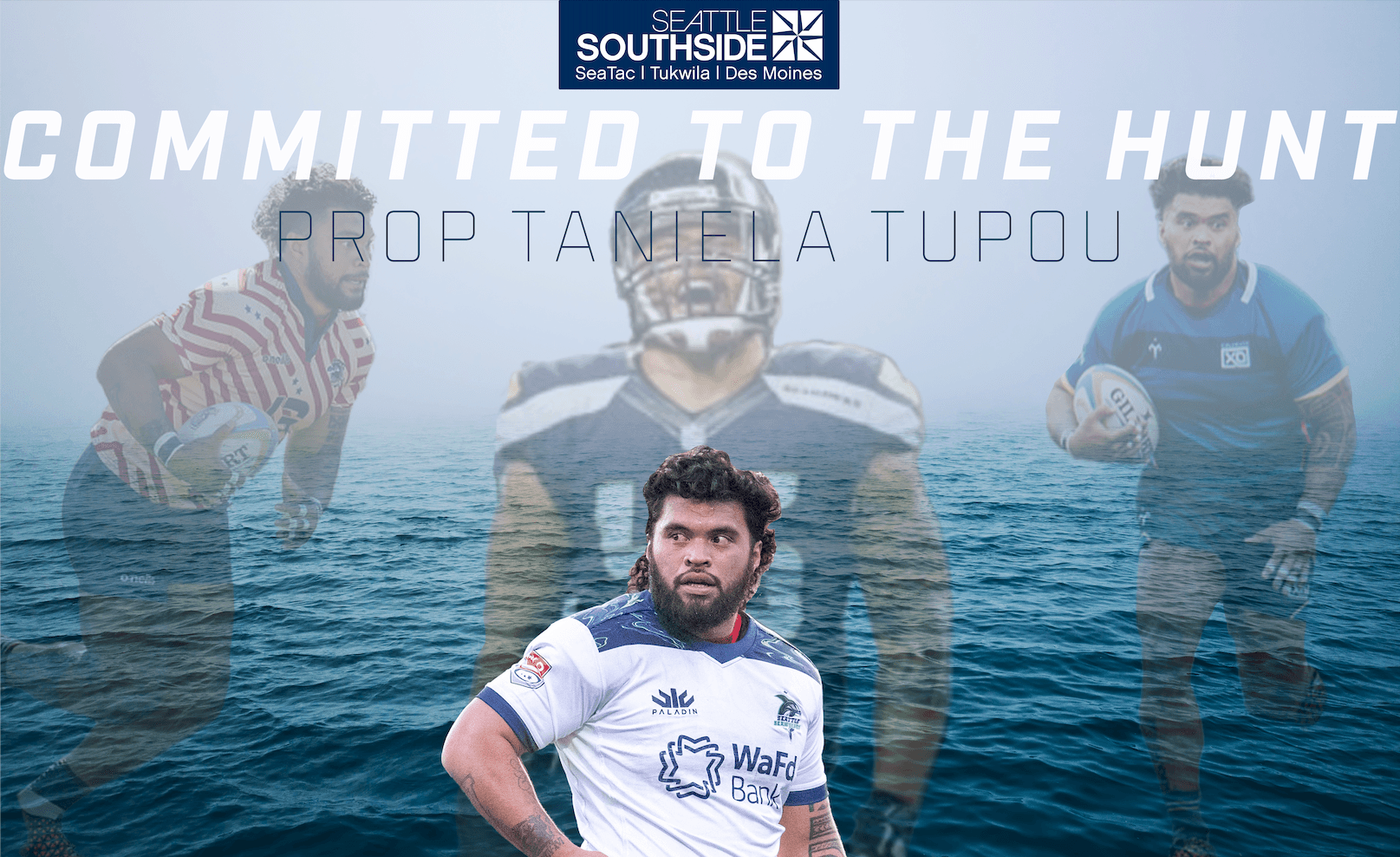 Former Seahawk and Husky Tupou ‘Stays Home’ Once More with Seattle Seawolves