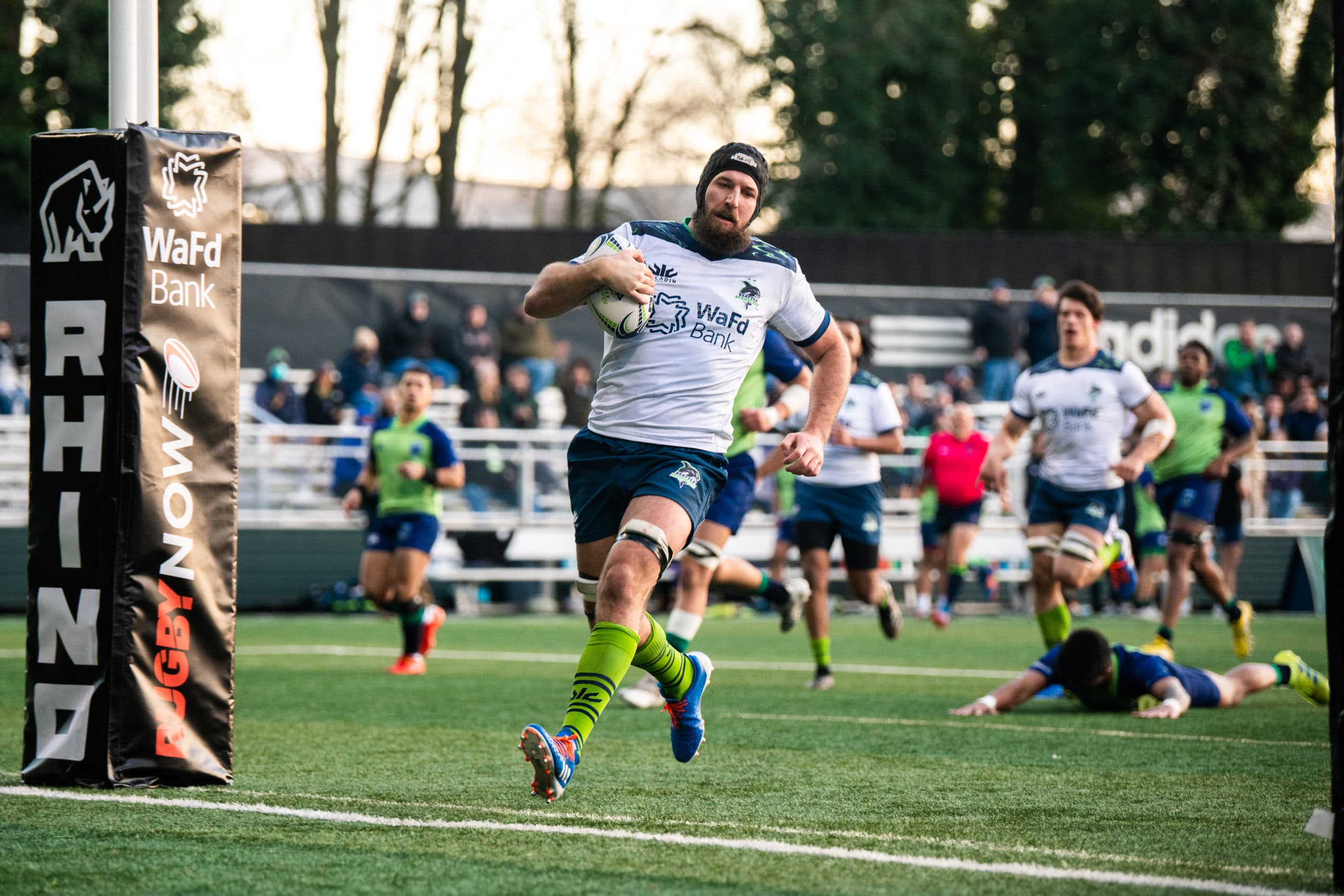 Seawolves Hunt Past Spirited Seattle Rugby Club in Preseason Opener