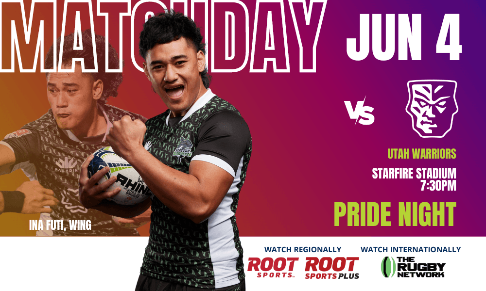 Pride Night vs Utah Warriors 6/4