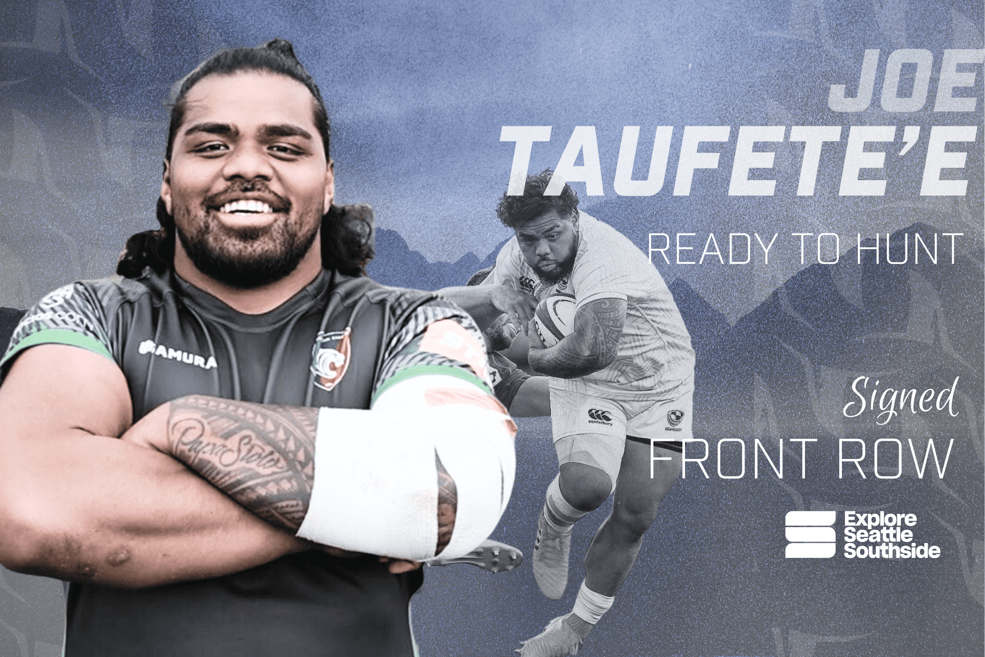 USA EAGLE, JOE TAUFETE’E JOINS SEATTLE SEAWOLVES IN TRADE