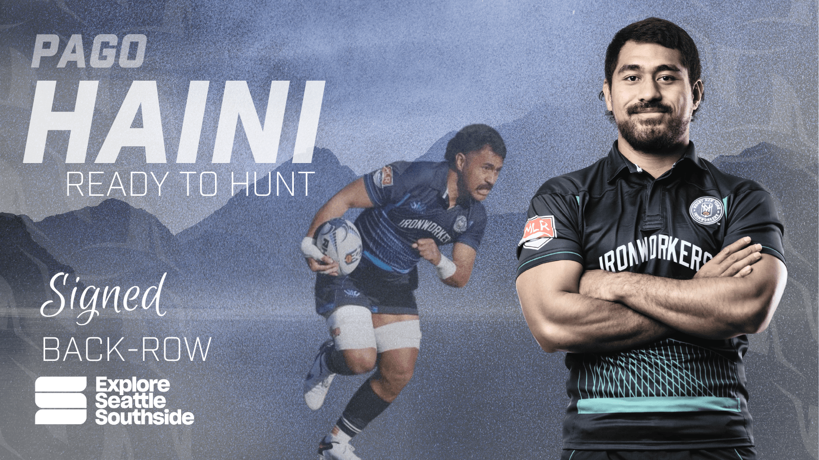 SEATTLE SEAWOLVES DRAFT AND SIGN PAGO HAINI