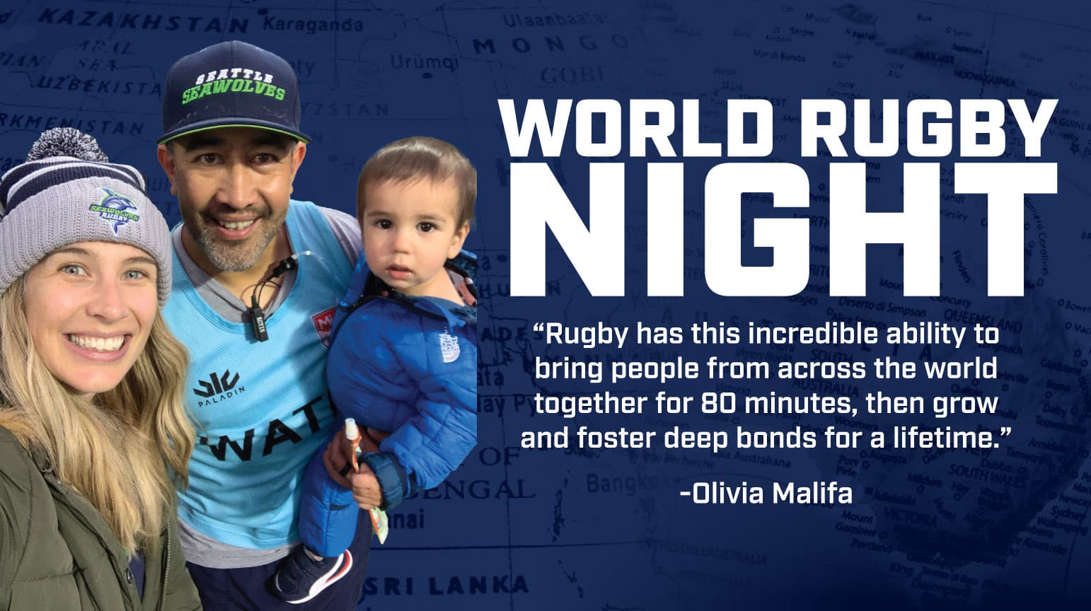 Olivia Malifa, Seawolves Marketing Director shares her experiences in honor of World Rugby Night, Friday, March 22nd.