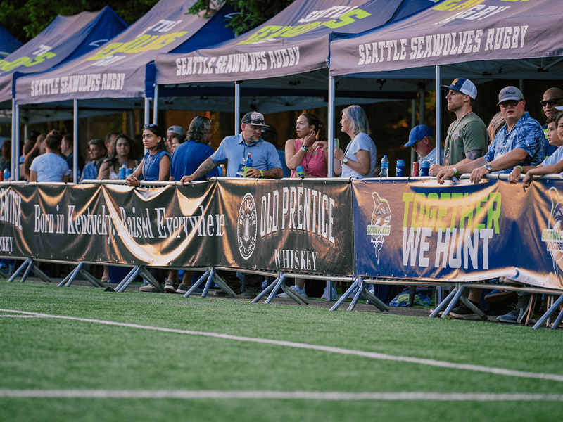 Pitch-Side Cabanas