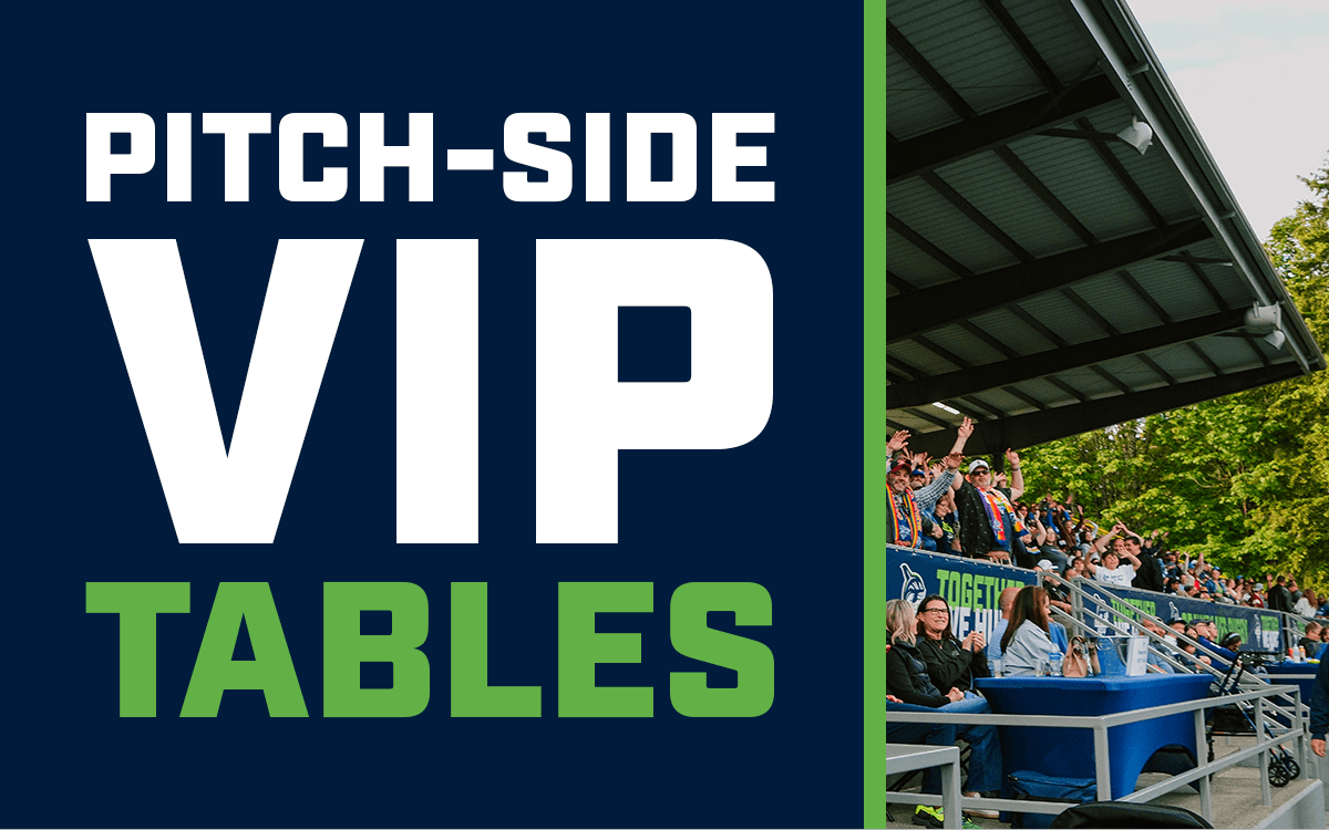 Pitch-Side VIP Tables premium group experience