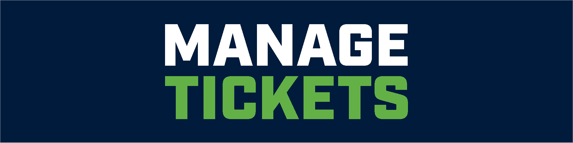 Manage Tickets