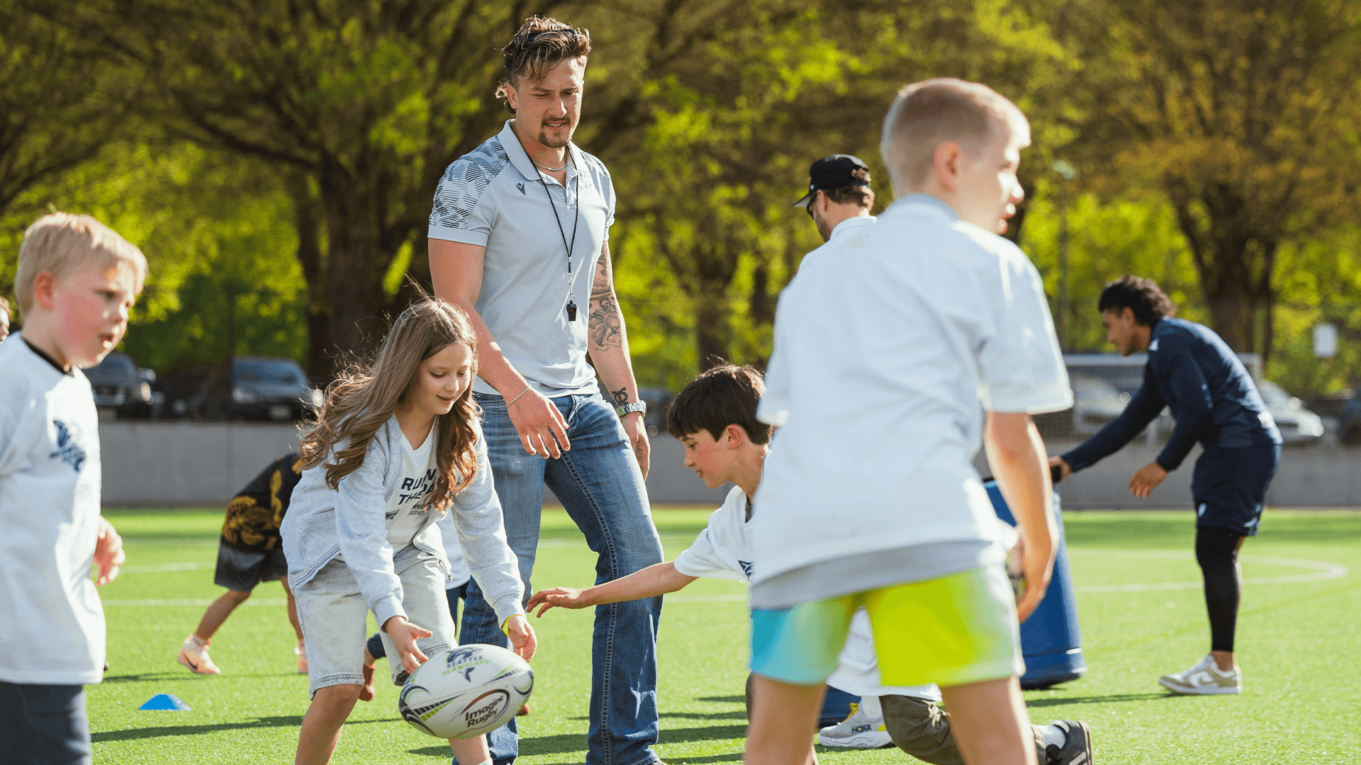 Seattle Youth Rugby Clinic for Kids | Run With the Pack May 17
