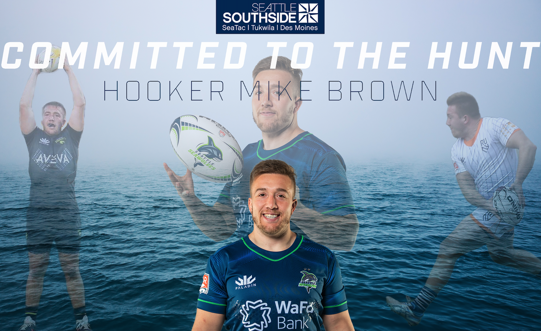 Former SaberCat Hooker Becomes Seawolf, Brown Signs through 2022