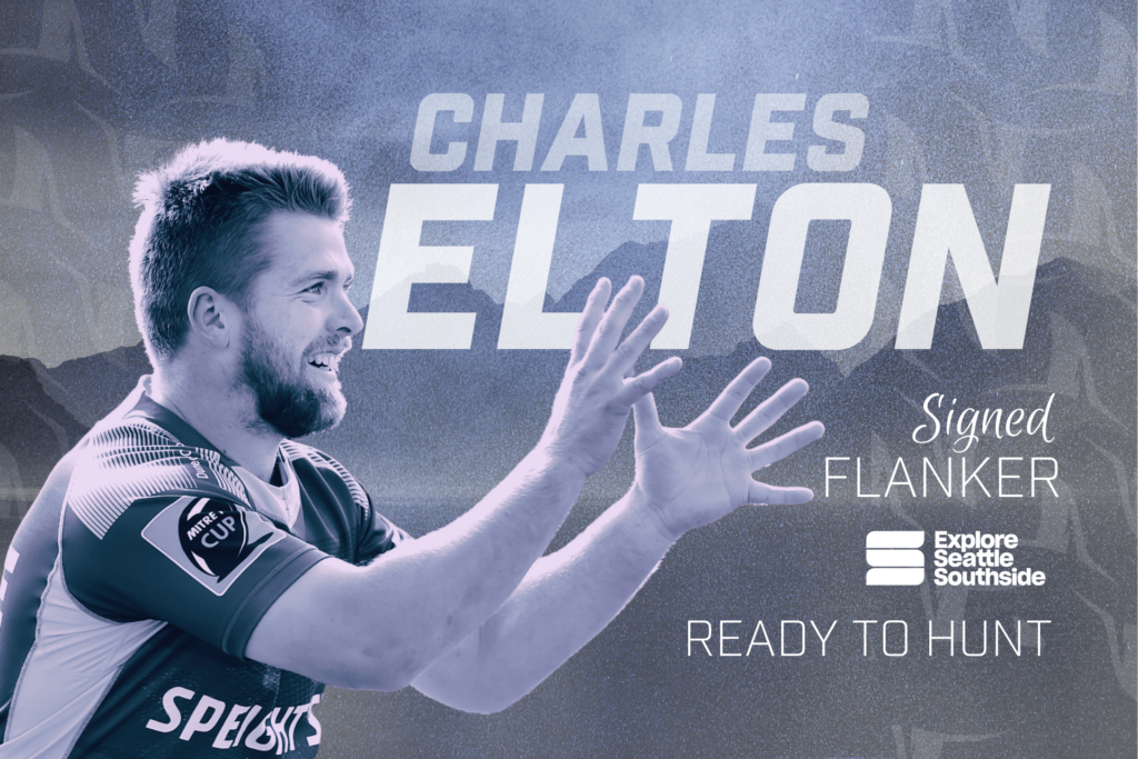 Charles Elton Signed for Back Row - Seattle Seawolves