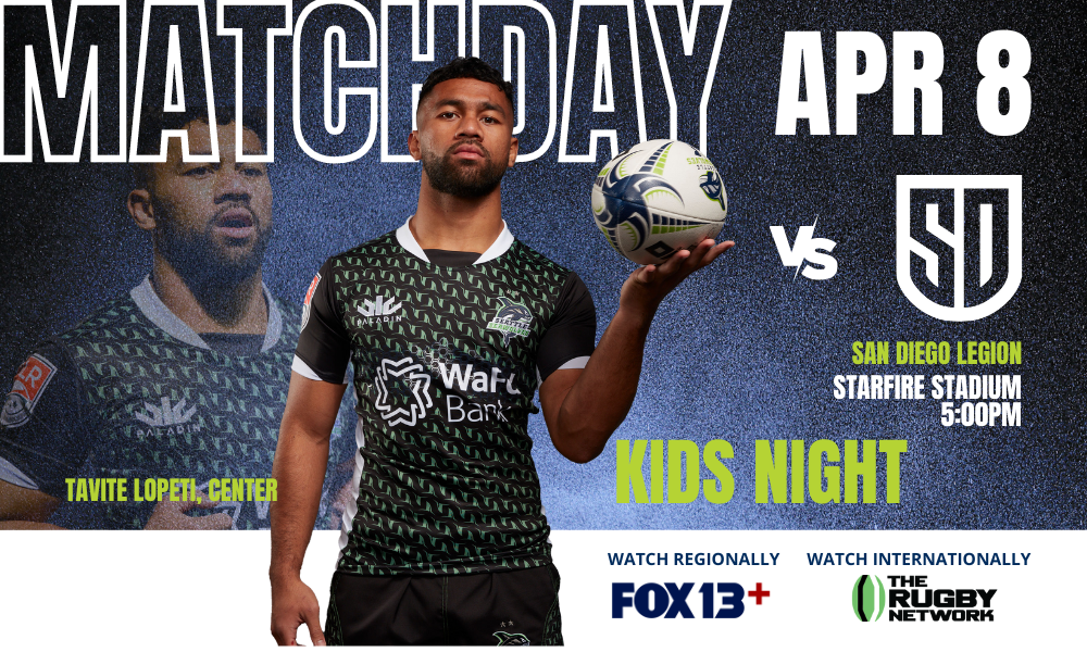 Join us for Kid’s Night vs San Diego Legion on 4/8