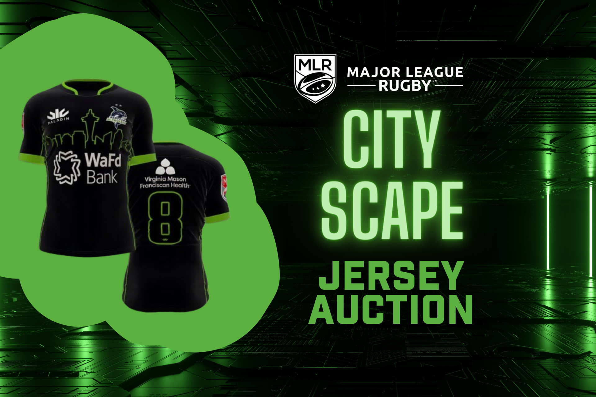 City Scape Jersey Auction Powered by Dash