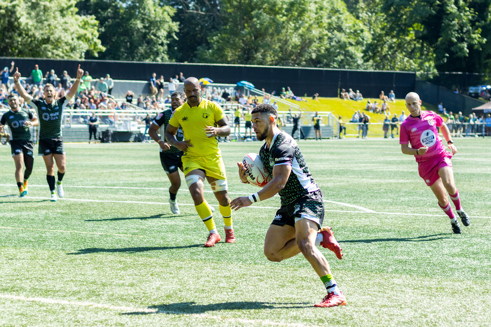 Seawolves Advance to Western Conference Finals with Win Over SaberCats 37-26