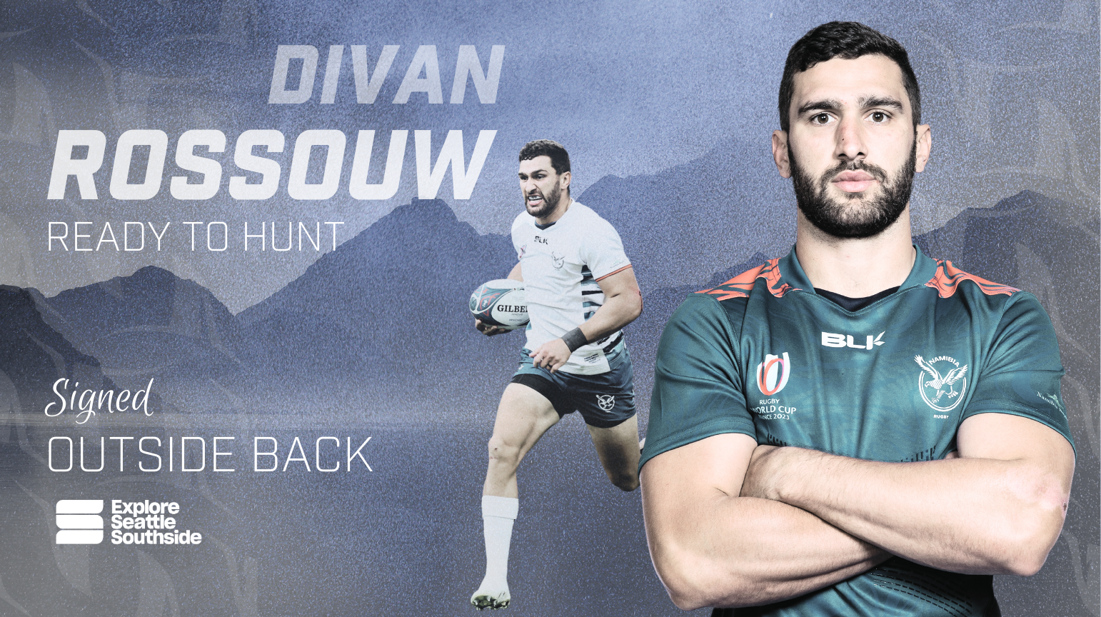 WORLD CUP TO THE SEAWOLVES, DIVAN ROSSOUW OF NAMIBIA JOINS THE SEAWOLVES POD
