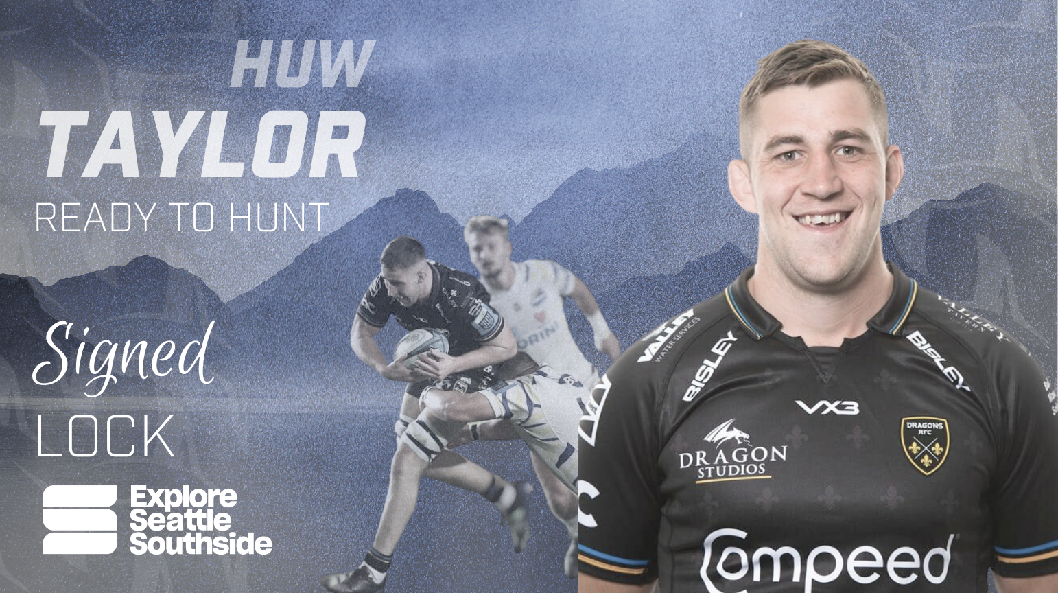HUW TAYLOR JOINS SEATTLE SEAWOLVES RUGBY