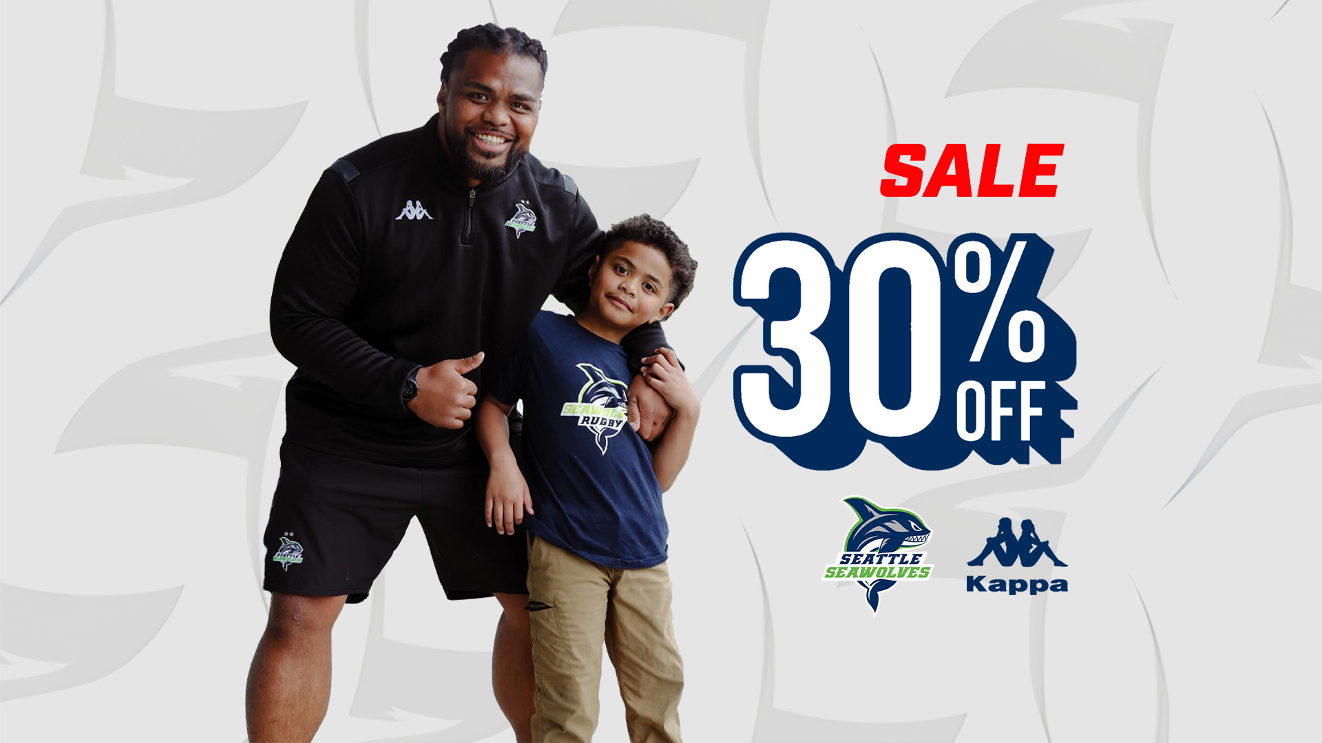 30% Off the 2024 Kappa x Seattle Seawolves Training Collection