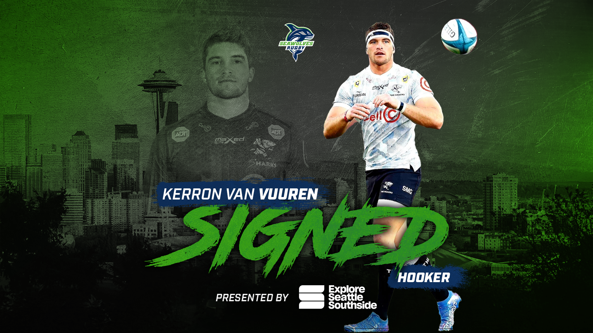 Seattle Seawolves Sign Kerron van Vuuren as New Hooker