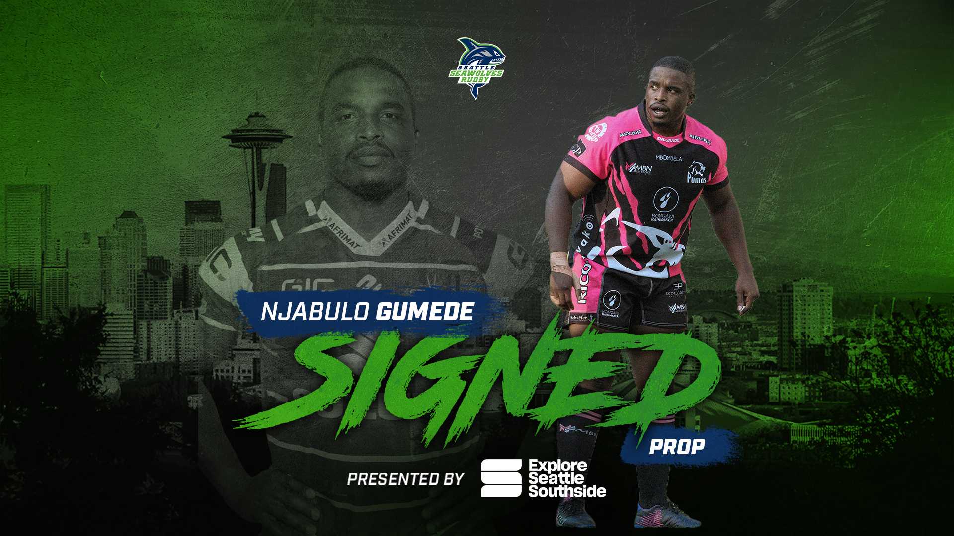 Seattle Seawolves Sign Njabulo “Juice” Gumede as a New Prop!